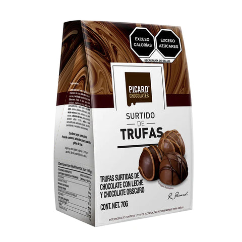 Pirámide de trufas