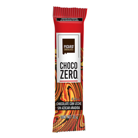 Barrita de Chocolate con Leche Sin Azúcar Chocozero® 22g
