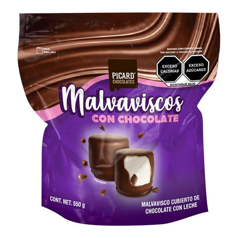Malvavisco Cubierto de Chocolate con Leche