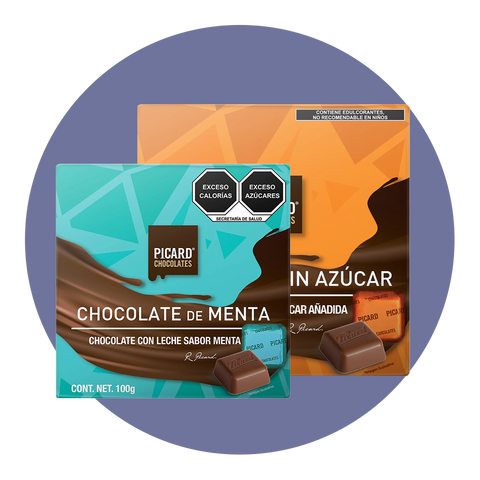 Estuches de Chocolate Macizo