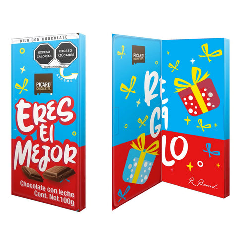 Barras de Chocolate con Mensaje