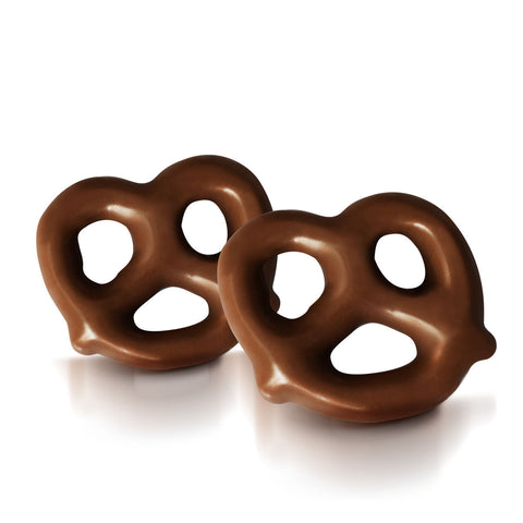 Pretzel con Chocolate de Leche