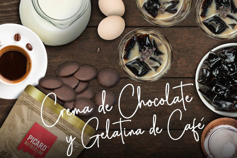 Crema de Chocolate y Gelatina de Café