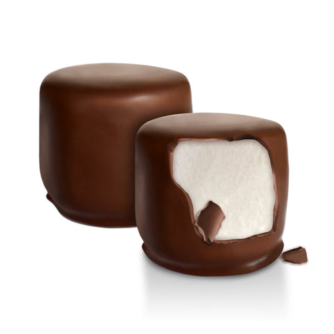Malvaviscos cubiertos de chocolate con leche, 450 g